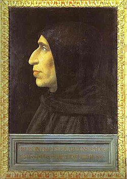Retrato de Girolamo Savonarola por Fra Bartolomeo