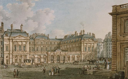 Vista del Palais Royal de París