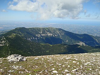 Vista general del entorno montañoso de la región