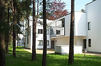 Edificio de las Meisterhäuser diseñado por Walter Gropius