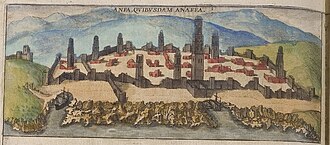 Representación histórica de Casablanca en el siglo XVI