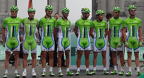 Logotipo e imagen corporativa general del equipo ciclista Cannondale