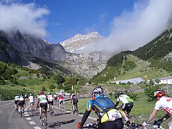 Inicio de la marcha cicloturista