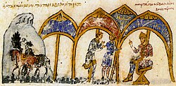 Miniatura medieval del Skylitzes Matritensis