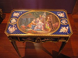 Mesa de la factoría de Sèvres