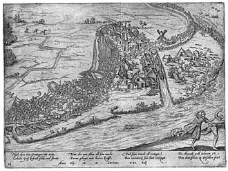 Representación histórica de la Batalla de Jemmingen