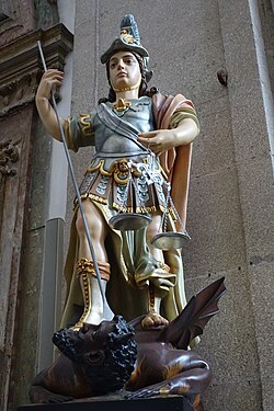 San Miguel Arcángel en el Monasterio de Cabeceiras de Basto