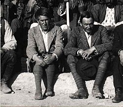 Leonard Woolley y T. E. Lawrence en Karkemish