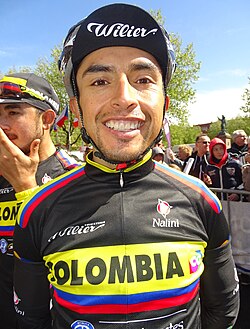 Miguel Ángel Rubiano en competiciones de ciclismo