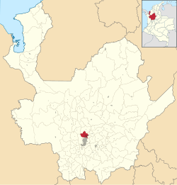 Ubicación de Bello en el departamento de Antioquia