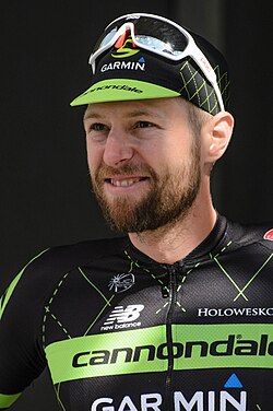 Ryder Hesjedal en su etapa como ciclista profesional.