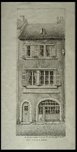 Casa natal de Georges Cuvier en Montbéliard
