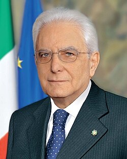 Sergio Mattarella, actual presidente de la República Italiana