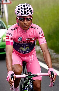 Nairo Quintana en el Giro de Italia 2014