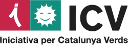 Logotipo de Iniciativa per Catalunya Verds