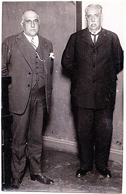 Tomás Berreta junto a José Batlle y Ordóñez.