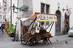 Puesto tradicional en Tallin