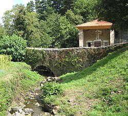 Curso alto del río en Salinas de Léniz