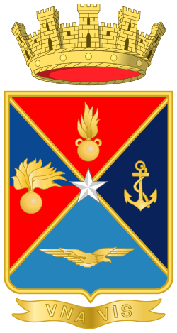Escudo de armas del Estado Mayor de Defensa italiano