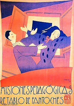 Cartel de Retablo de fantoches