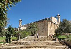 Tumba de los Patriarcas en Hebrón, Estado de Palestina.