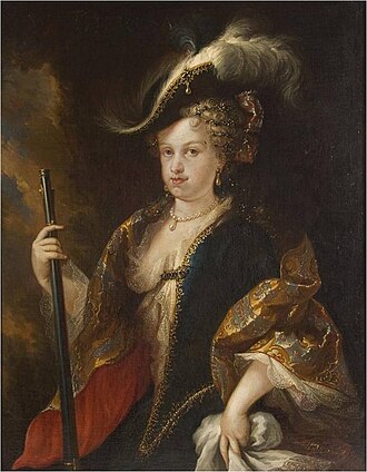Retrato de María Luisa Gabriela de Saboya por Miguel Jacinto Meléndez