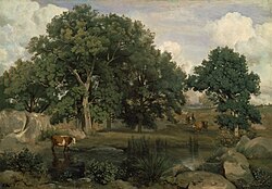 Bosque de Fontainebleau, de Corot
