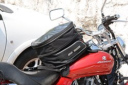Alforja magnética para motocicleta