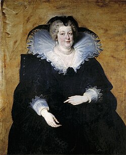 María de Médici retratada por Peter Paul Rubens