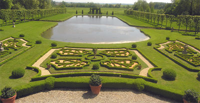 Jardines de Château de Vendeuvre (Calvados)