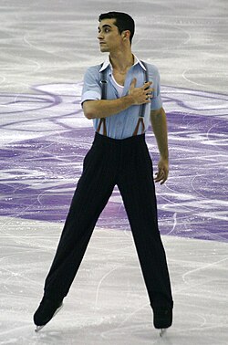 Javier Fernández en la Final del Grand Prix