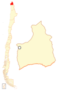 Representación cartográfica de las divisiones regionales