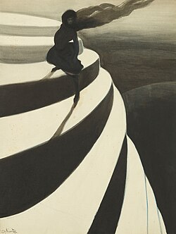 Obra titulada Vértigo de Léon Spilliaert